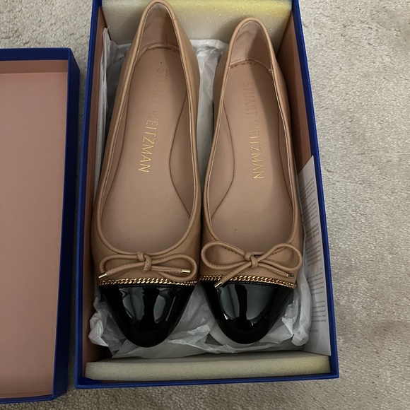 Stuart Weitzman Gabby Chain Link Flat - Picture 4 of 7